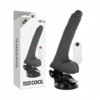 Comprar BASECOCK - VIBRADOR REALÍSTICO CONTROL REMOTO NEGRO 19 CM -O- 4 CM al mejor precio - Envíos Discretos
