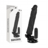 Comprar BASECOCK - VIBRADOR REALÍSTICO CONTROL REMOTO NEGRO 21 CM -O- 4 CM al mejor precio - Envíos Discretos