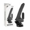 Comprar BASECOCK - VIBRADOR REALÍSTICO CONTROL REMOTO NEGRO CON TESTÍCULOS 20 CM -O- 4 CM al mejor precio - Envíos Discretos