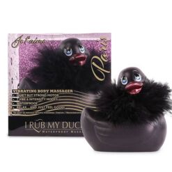 Comprar BIG TEASE TOYS - I RUB MY DUCKIE 2.0 | PATO VIBRADOR PARIS (BLACK) al mejor precio - Envíos Discretos