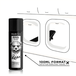 Comprar BLACK HOLE - ANAL RELAXING CON JOJOBA BASE SILICONA 100 ML al mejor precio - Envíos Discretos