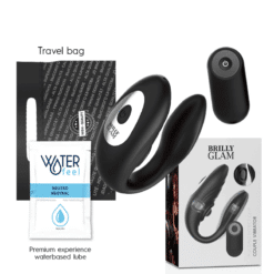 Comprar BRILLY GLAM- COUPLE PULSING & VIBRATING CONTROL REMOTO al mejor precio - Envíos Discretos