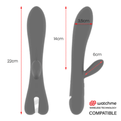 Comprar BRILLY GLAM - ERIK VIBRADOR COMPATIBLE CON WATCHME WIRELESS TECHNOLOGY al mejor precio - Envíos Discretos
