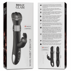 Comprar BRILLY GLAM - MOEBIUS RABBIT VIBRATOR & ROTATOR COMPATIBLE CON WATCHME WIRELESS TECHNOLOGY al mejor precio - Envíos Discretos