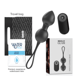 Comprar BRILLY GLAM - VIBRATING KEGEL BEADS CONTROL REMOTO al mejor precio - Envíos Discretos