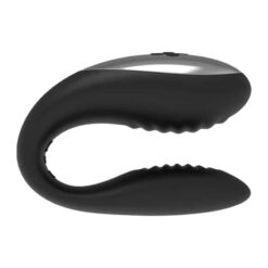 Comprar BRILLY GLAM - WE LOVE VIBRADOR PARA PAREJAS CONTROL REMOTO NEGRO al mejor precio - Envíos Discretos