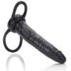 Comprar CALEXOTICS - ACCOMODATOR ARNÉS PARA DOBLE PENETRACIÓN NEGRO al mejor precio - Envíos Discretos