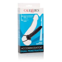 Comprar CALEXOTICS - ACCOMODATOR ARNÉS PARA DOBLE PENETRACIÓN NEGRO al mejor precio - Envíos Discretos