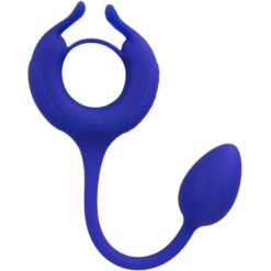 Comprar CALEXOTICS - ADMIRAL ANILLO CON PESO PARA PENE AZUL al mejor precio - Envíos Discretos