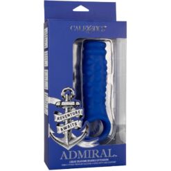 Comprar CALEXOTICS - ADMIRAL BEADED FUNDA PENE SILICONA LÍQUIDA AZUL al mejor precio - Envíos Discretos