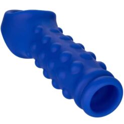 Comprar CALEXOTICS - ADMIRAL BEADED FUNDA PENE SILICONA LÍQUIDA AZUL al mejor precio - Envíos Discretos