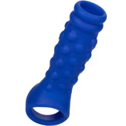 Comprar CALEXOTICS - ADMIRAL BEADED FUNDA PENE SILICONA LÍQUIDA AZUL al mejor precio - Envíos Discretos