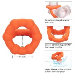 Comprar CALEXOTICS - ALPHA ALL STAR RING NARANJA al mejor precio - Envíos Discretos