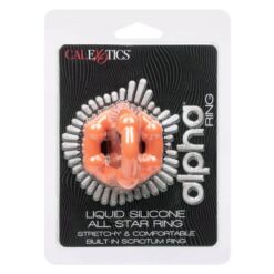 Comprar CALEXOTICS - ALPHA ALL STAR RING NARANJA al mejor precio - Envíos Discretos