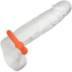 Comprar CALEXOTICS - ALPHA ANILLO DOBLE BOLA NARANJA al mejor precio - Envíos Discretos