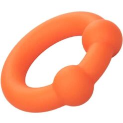 Comprar CALEXOTICS - ALPHA ANILLO DOBLE BOLA NARANJA al mejor precio - Envíos Discretos