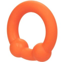 Comprar CALEXOTICS - ALPHA ANILLO DOBLE BOLA NARANJA al mejor precio - Envíos Discretos