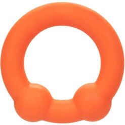 Comprar CALEXOTICS - ALPHA ANILLO DOBLE BOLA NARANJA al mejor precio - Envíos Discretos