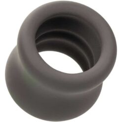 Comprar CALEXOTICS - ALPHA ANILLO EXTENSIÓN ESCROTO DOBLE NEGRO al mejor precio - Envíos Discretos