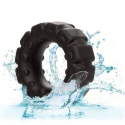 Comprar CALEXOTICS - ALPHA ANILLO PROLONG BANDA DE RODADURA NEGRO al mejor precio - Envíos Discretos