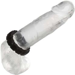 Comprar CALEXOTICS - ALPHA ANILLO PROLONG BANDA DE RODADURA NEGRO al mejor precio - Envíos Discretos