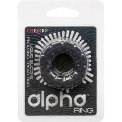 Comprar CALEXOTICS - ALPHA ANILLO PROLONG BANDA DE RODADURA NEGRO al mejor precio - Envíos Discretos