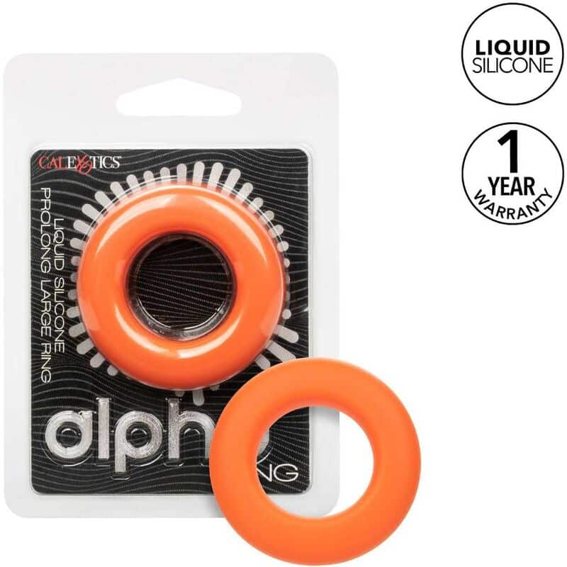 CALEXOTICS - ALPHA ANILLO PROLONG GRANDE NARANJA - piKanteo | Despierta tu lado más piKante Comprar CALEXOTICS - ALPHA ANILLO PROLONG GRANDE NARANJA al mejor precio - Envíos Discretos
