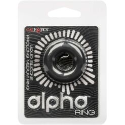 Comprar CALEXOTICS - ALPHA ANILLO PROLONG MEDIO NEGRO al mejor precio - Envíos Discretos