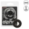 Comprar CALEXOTICS - ALPHA ANILLO PROLONG MEDIO NEGRO al mejor precio - Envíos Discretos