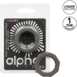 Comprar CALEXOTICS - ALPHA ANILLO PROLONG PRISMTICO GRIS al mejor precio - Envíos Discretos