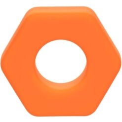 Comprar CALEXOTICS - ALPHA ANILLO PROLONG SEXGONO NARANJA al mejor precio - Envíos Discretos