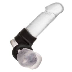 Comprar CALEXOTICS - ALPHA DUAL MAGNUM RING NEGRO al mejor precio - Envíos Discretos