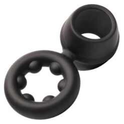 Comprar CALEXOTICS - ALPHA DUAL MAGNUM RING NEGRO al mejor precio - Envíos Discretos