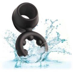Comprar CALEXOTICS - ALPHA DUAL MAGNUM RING NEGRO al mejor precio - Envíos Discretos