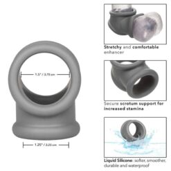 Comprar CALEXOTICS - ALPHA PRECISION RING GRIS al mejor precio - Envíos Discretos