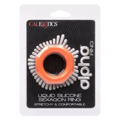 Comprar CALEXOTICS - ALPHA SEXAGON RING NARANJA al mejor precio - Envíos Discretos