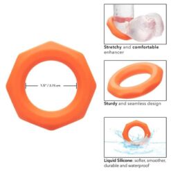 Comprar CALEXOTICS - ALPHA SEXAGON RING NARANJA al mejor precio - Envíos Discretos