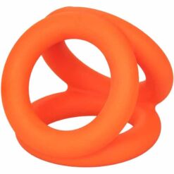 Comprar CALEXOTICS - ALPHA TRIPLE ANILLO NARANJA al mejor precio - Envíos Discretos