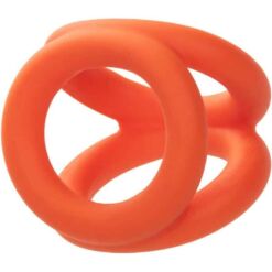 Comprar CALEXOTICS - ALPHA TRIPLE ANILLO NARANJA al mejor precio - Envíos Discretos