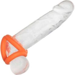 Comprar CALEXOTICS - ALPHA TRIPLE ANILLO NARANJA al mejor precio - Envíos Discretos