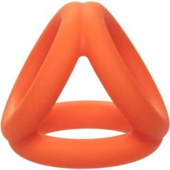 Comprar CALEXOTICS - ALPHA TRIPLE ANILLO NARANJA al mejor precio - Envíos Discretos