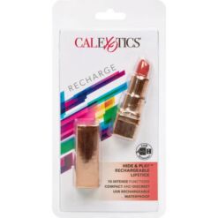 Comprar CALEXOTICS - BALA PINTALABIOS RECARGABLE HIDE & PLAY ROJO al mejor precio - Envíos Discretos