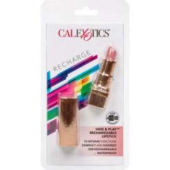 Comprar CALEXOTICS - BALA PINTALABIOS RECARGABLE HIDE & PLAY SOFT ROSA al mejor precio - Envíos Discretos