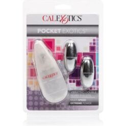 Comprar CALEXOTICS - BALAS VIBRADORAS DORADAS DUO SILVER al mejor precio - Envíos Discretos