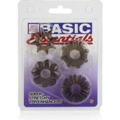 Comprar CALEXOTICS - BASIC SET 4 ANILLAS PENE TPR al mejor precio - Envíos Discretos