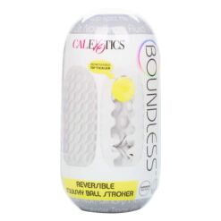 Comprar CALEXOTICS - BOUNDLESS STROKER BLANDO REVERSIBLE AMARILLO al mejor precio - Envíos Discretos
