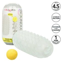 Comprar CALEXOTICS - BOUNDLESS STROKER BLANDO REVERSIBLE AMARILLO al mejor precio - Envíos Discretos