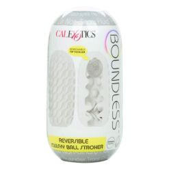 Comprar CALEXOTICS - BOUNDLESS STROKER BLANDO REVERSIBLE GRIS al mejor precio - Envíos Discretos