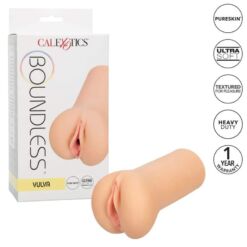 Comprar CALEXOTICS - BOUNDLESS VULVA MASTURBADOR TONO LIGHT al mejor precio - Envíos Discretos
