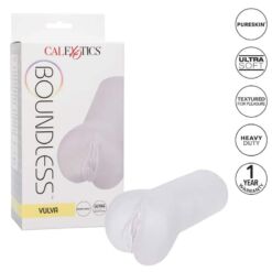 Comprar CALEXOTICS - BOUNDLESS VULVA MASTURBADOR TRANSPARENTE al mejor precio - Envíos Discretos